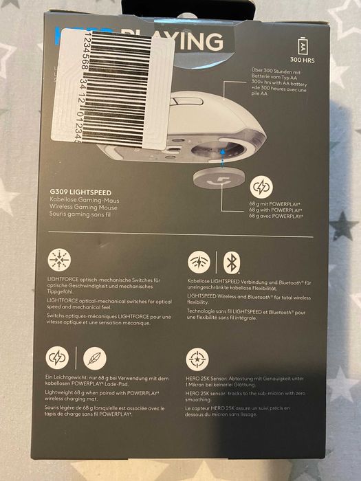 Мышь Logitech G309 Lightspeed Wireless/Bluetooth White