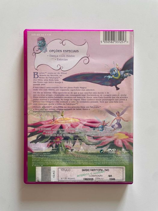 Barbie Fairytopia - Um Novo Filme! [2005 DVD]
