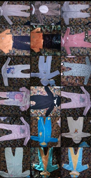 Пакет вещей на новорожденного ребенка