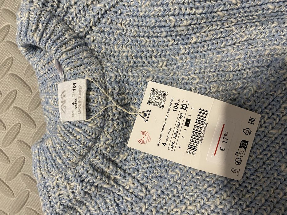 Светр-кофта Zara 98-104