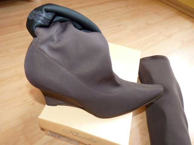 kozaki rozmiar 41 brązowe czekoladowe