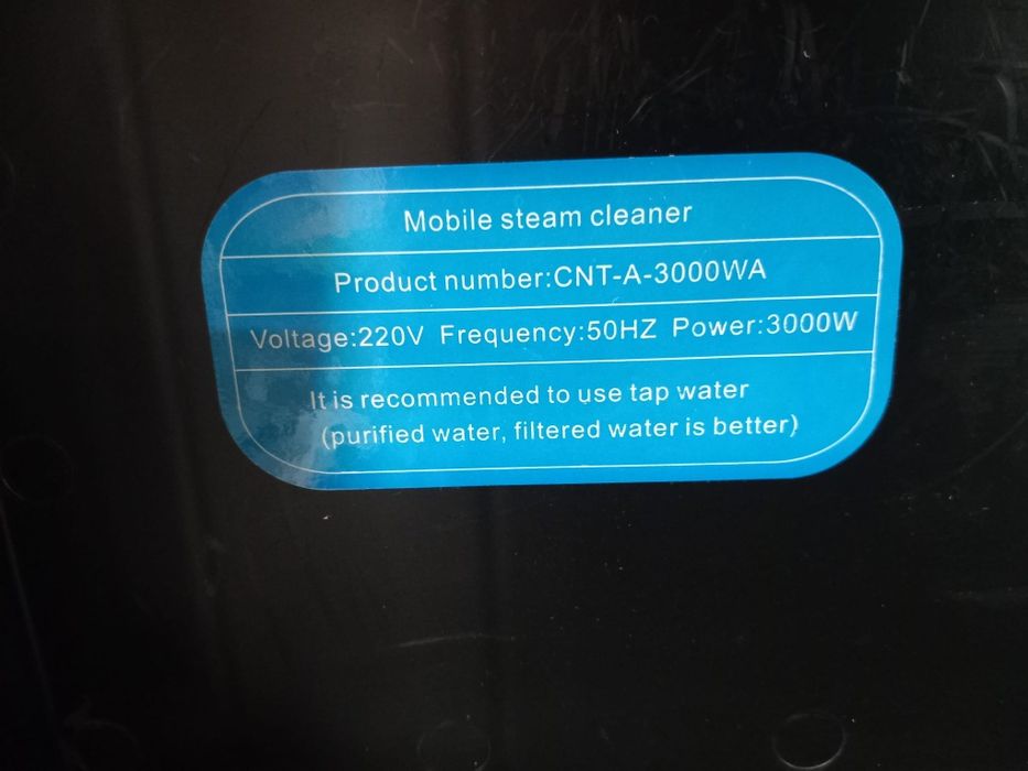 máquina de limpeza a vapor profissional
