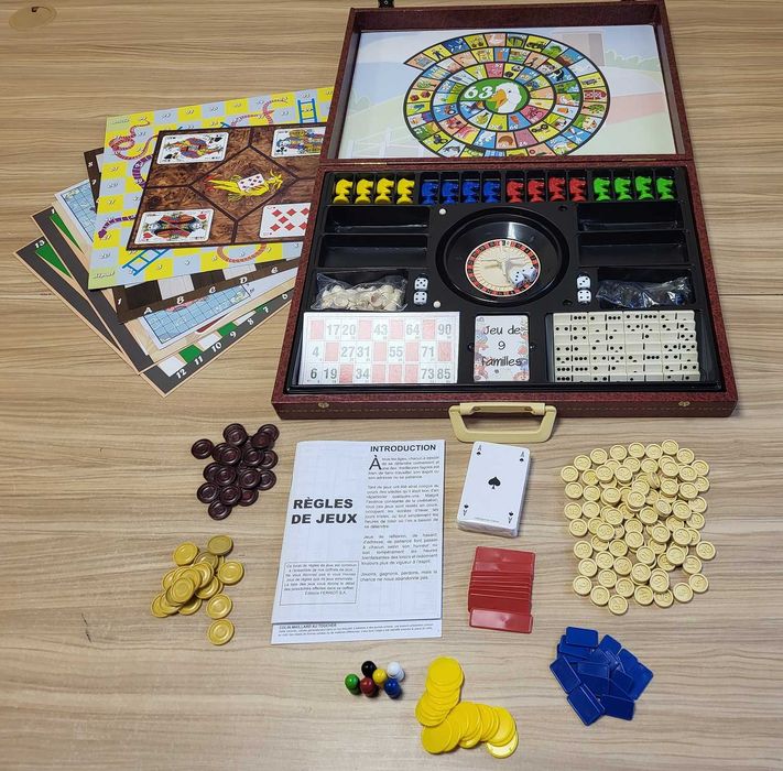 Zestaw gier planszowych karciane Ferriot Cric