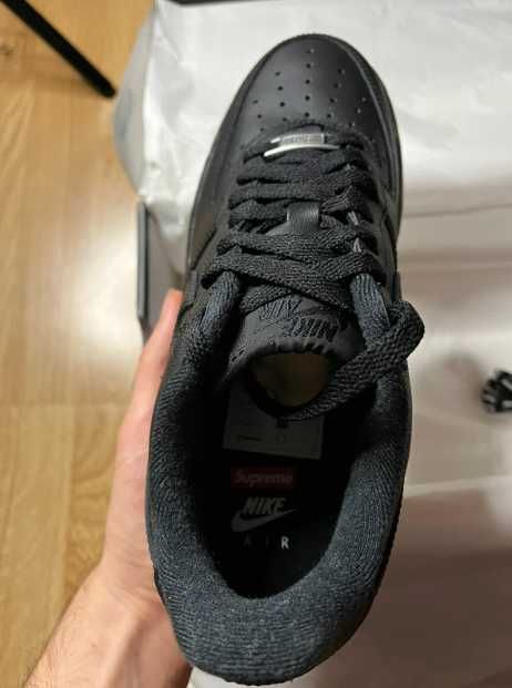 Nike Air Force 1 Low Supreme Black R.41