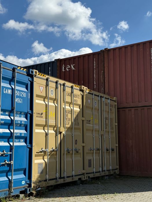 Wynajem magazynów/ kontenerów morskich/ monitoring/ Dostęp 24H