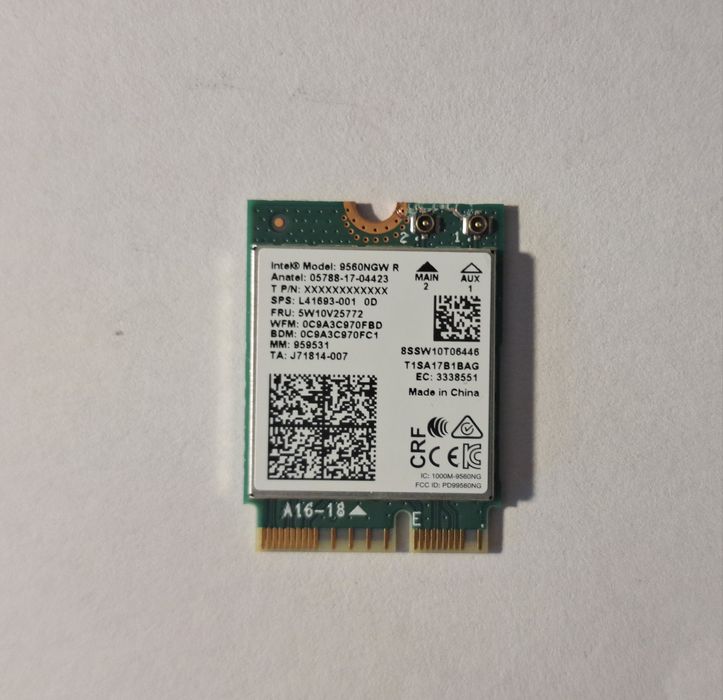 Комплект запчастей Lenovo IdeaPad 3 15ITL05: Материнская плата i3-1115G4 + 4GB RAM + Wi-Fi