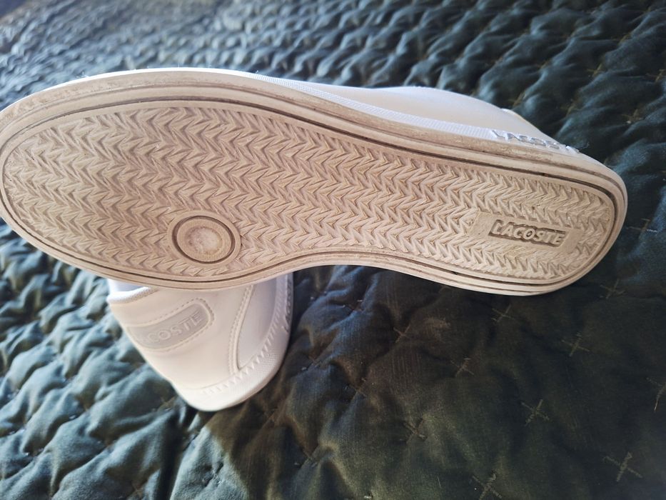 Sneakersy Lacoste Graduate  białe Bl 1 Sfa Wht rozm. 39,5