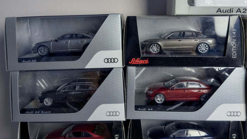 1/43 Audi A3 A4 A5 A6 Q5 Q7 TT RS Minichamps Spark Herpa