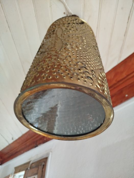 Candeeiro em latão