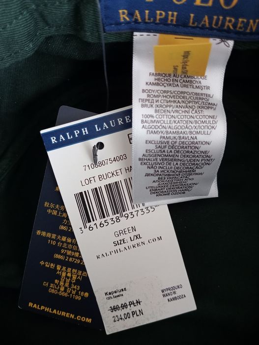 Kapelusz Ralph Lauren