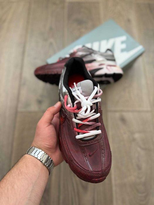 Кроссовки Nike Initiator Custom Red Silver, кросівки найк
