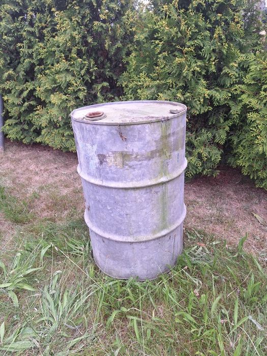 Beczka  200 l ocynk
