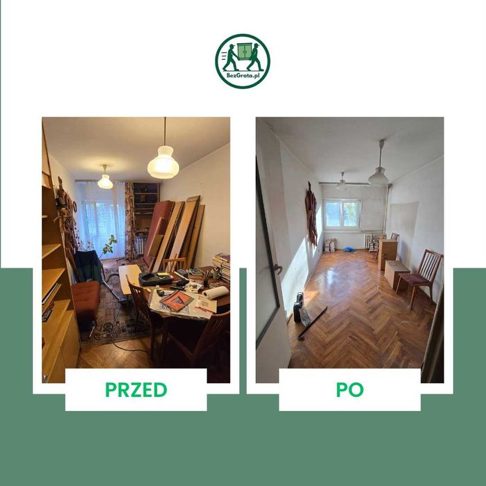 Opróżnianie, Sprzątanie, Ozonowanie, Utylizacja, Wywóz! BezGrata.pl