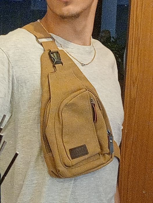 Bolsa de lona vintage