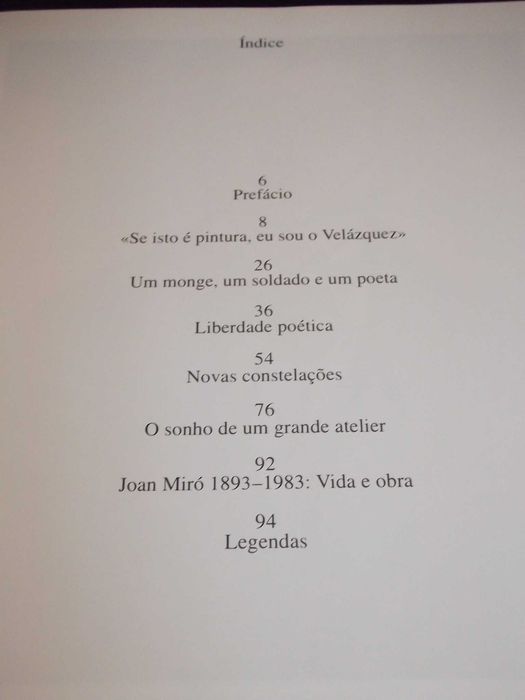 Livro Miró Taschen Janis Mink 1994 em português