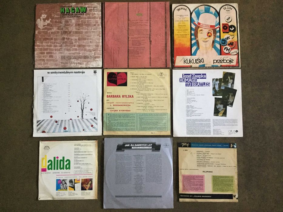 Jak Za Dawnych Lat, Beatles, Filipinki, Rylska, Kukulski 9LP komplet