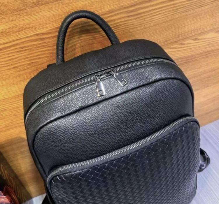 Рюкзак шкіряний чоловічій під ноутбук Большой рюкзак кожаный мужской