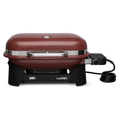 Weber Grill Lumin Compact elektryczny - czerwony nowy