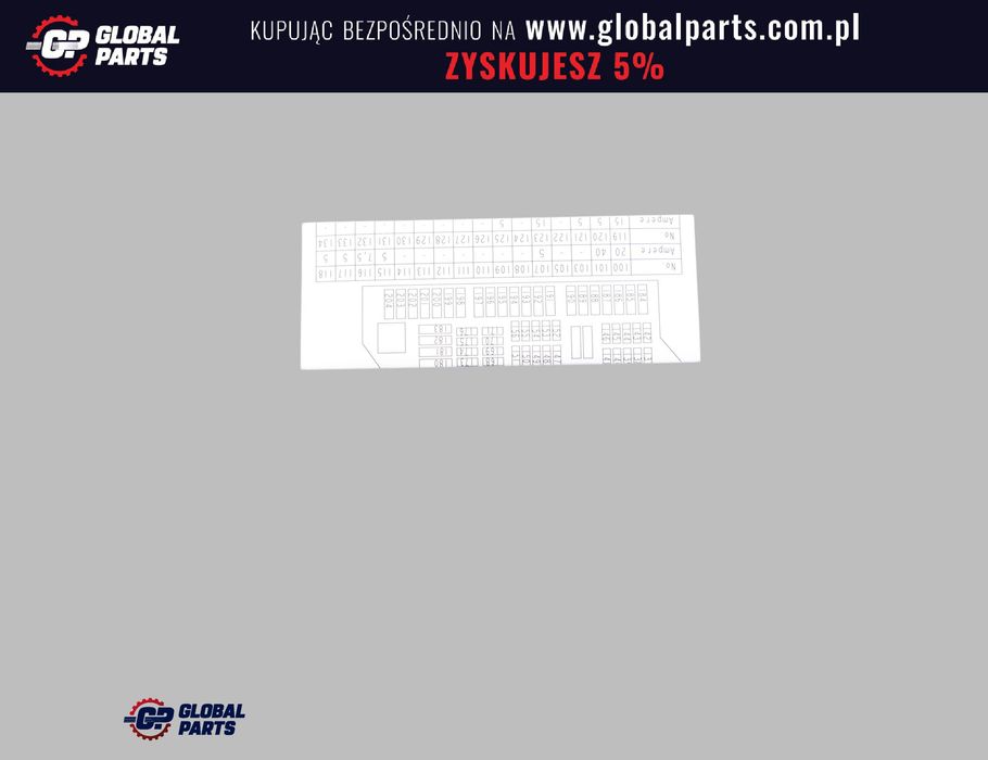 BMW X3 F25 Grupowanie Mapa Diagram Skrzynka Bezpieczników