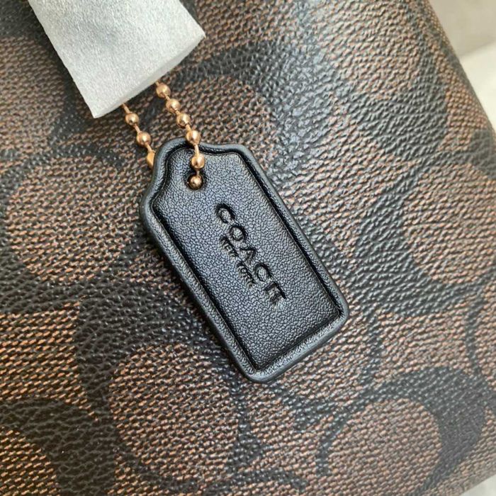 Сумка Coach Mollie tote 25 шкіра