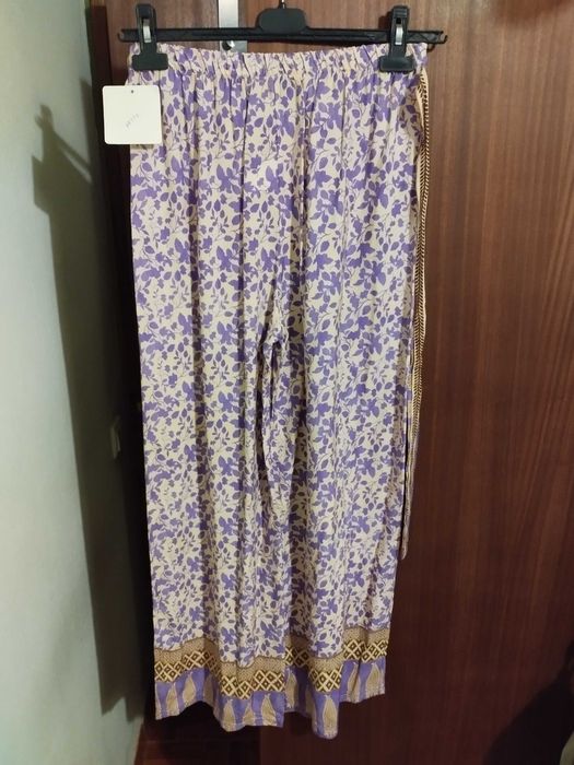 Pantalonas tons lilás novas