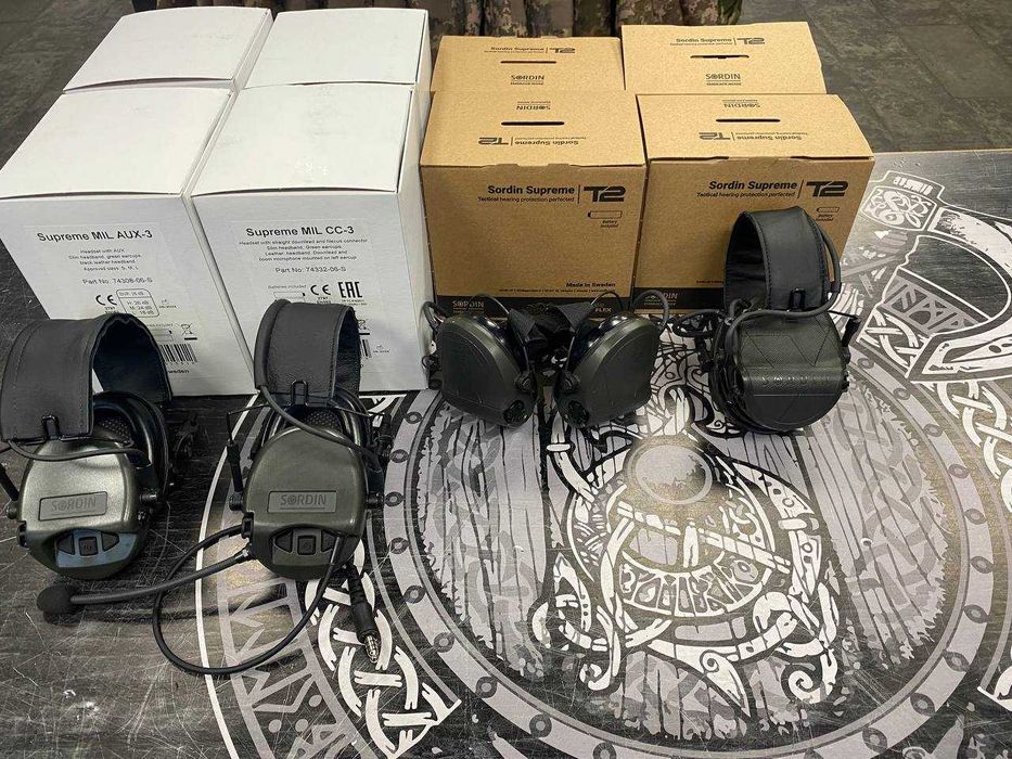 Активні навушники Sordin Supreme MIL CC neckband