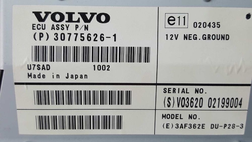 TELA/ECRÃ MULTIFUNÇÕES VOLVO XC90 D5 SUMMUM (5 ASIENTOS) (136KW)