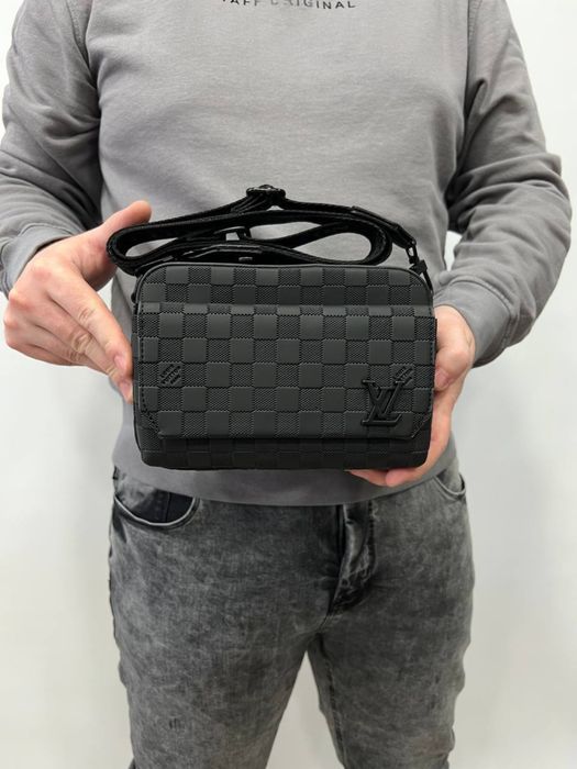 ‼️SALE‼️ Без предоплат! Сумка Louis Vuitton / Сумка чоловіча луи витон. Сумка через плече, кроссбоди LV. Сумка луї віттон монограмм. Туреччина