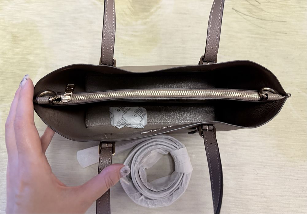 Сумка Coach шкіряна