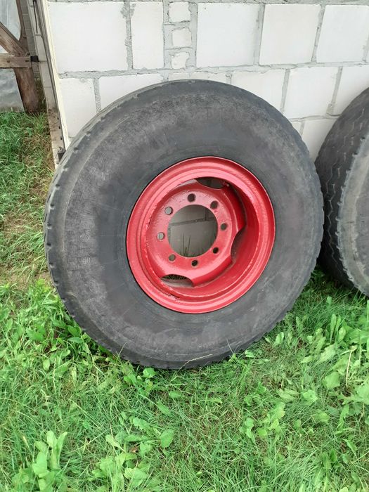 Koła felgi opony 12.00 R20 przyczepa HL 8011