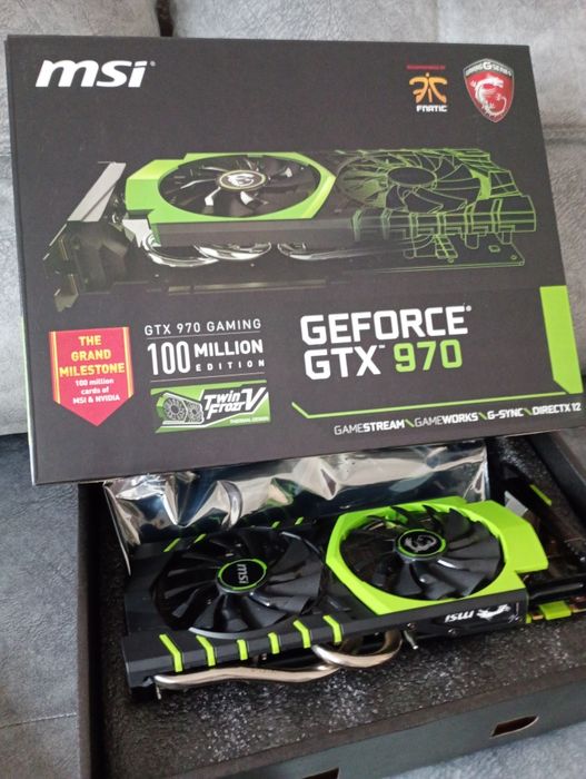 Видеокарта MSI GTX 970. 100 Million Edition.