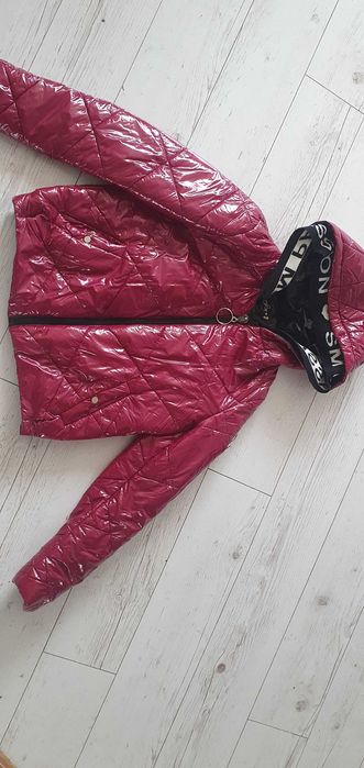 Kurtka bordowa jesiennna