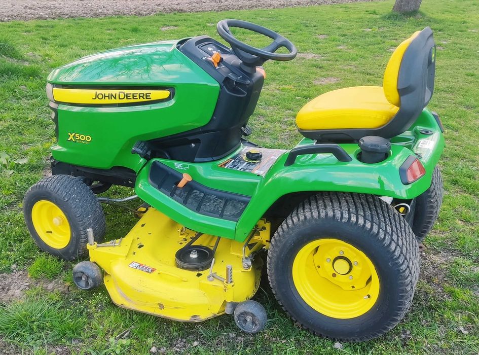Traktorek kosiarka John Deere X 500 24HP BLOKADA Husqvarna Craftsman