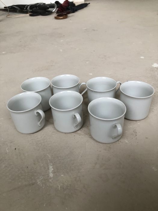 Filiżanki PRL porcelanowe