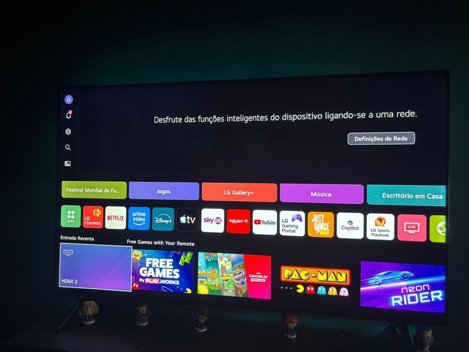 Smart TV LG 50" NanoCell 4K (Modelo 2026) – Como Nova c/ Fatura e Garantia