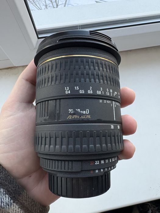 Обʼєктив Sigma 28-70 2.8 EX Aspherical для Nikon
