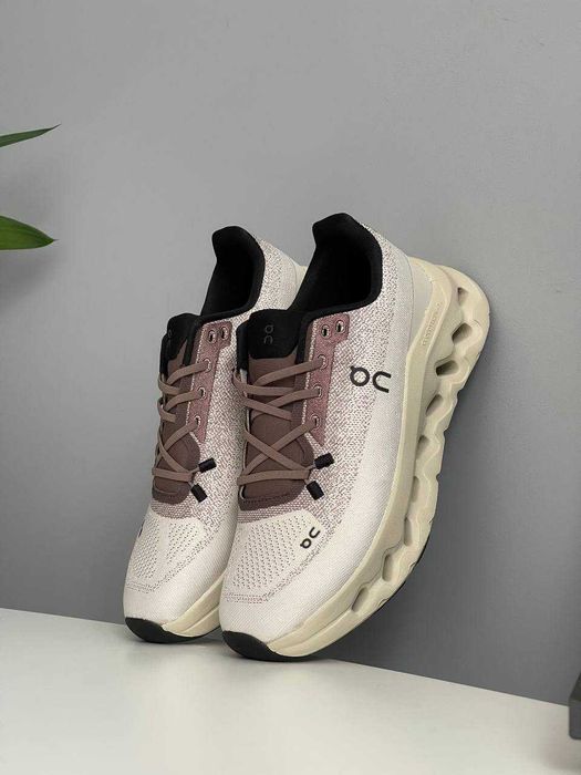 Кросівки Loewe x ON Cloudtilt 2.0 Clove Sand кеди коричневі білі