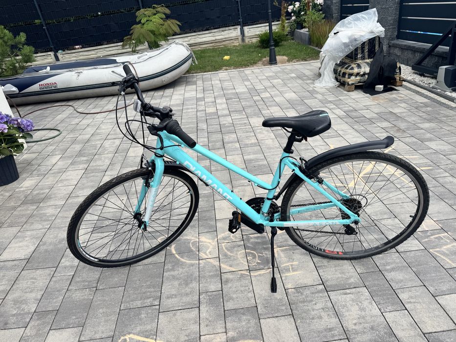 Rower Diamant Aeon 10 po serwisie koła 28 cali
