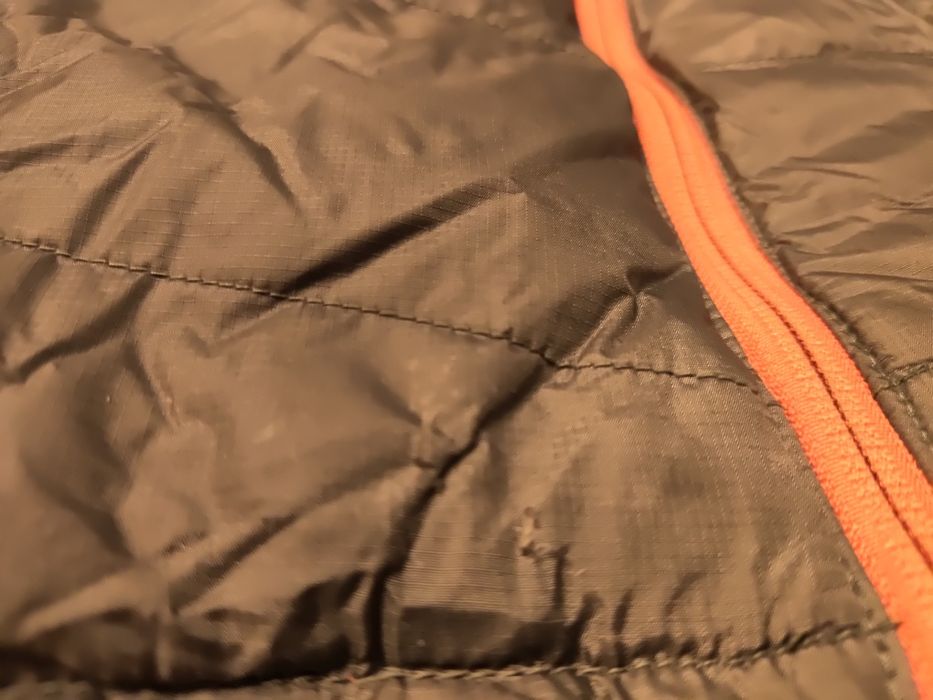 Kurtka puchowa damska ocieplana odblaskową bergans