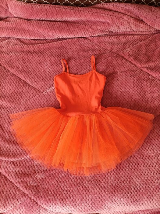 Fato com tule 5/6 anos