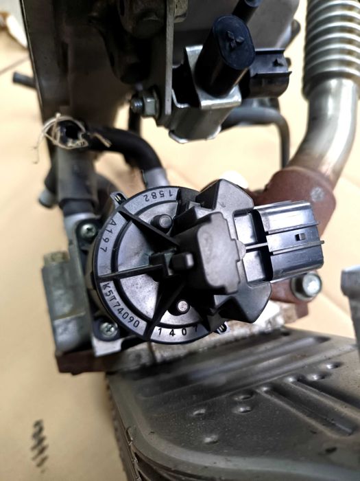 Zawór EGR chłodniczka Mitsubishi Asx Lancer  1.8 did 12R. k5t74090