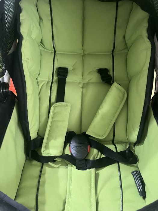 Carrinho verde, super completo  - passeio e cadeira e ovo