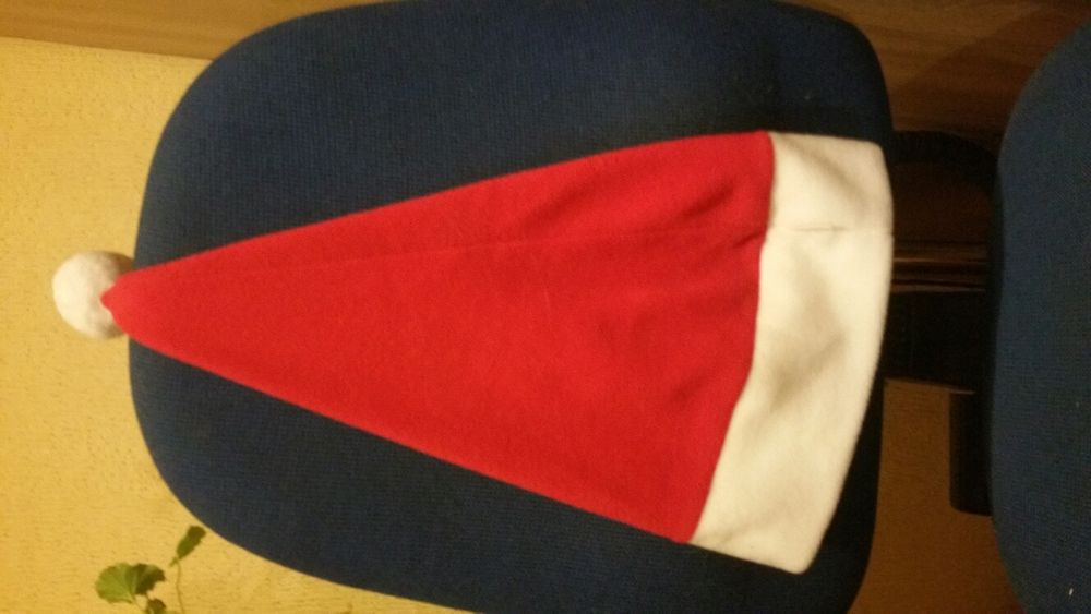 Czapka mikołaja czerwona