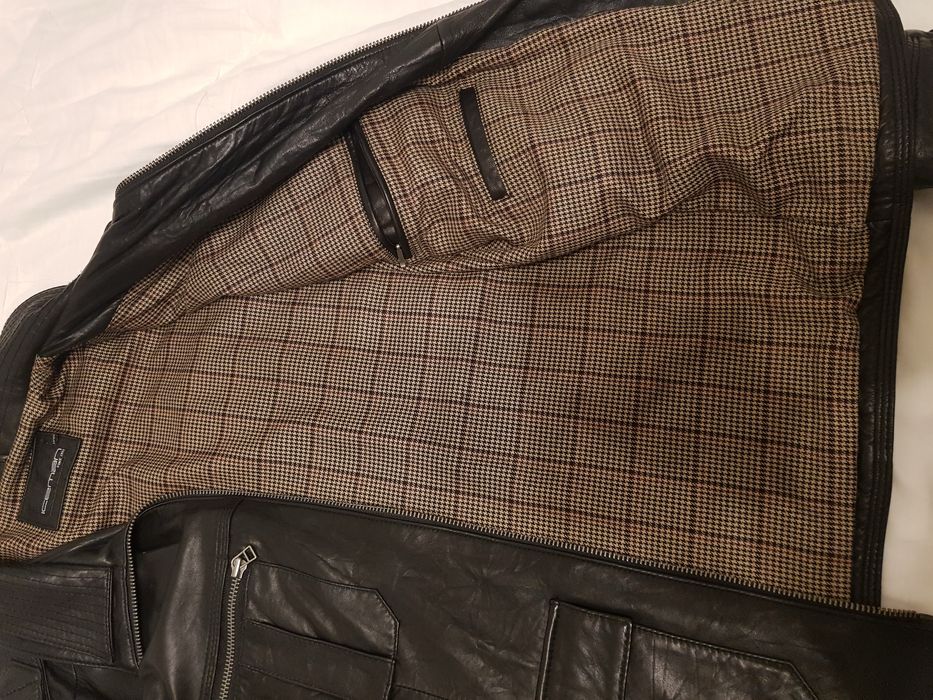 Мужская кожаная куртка