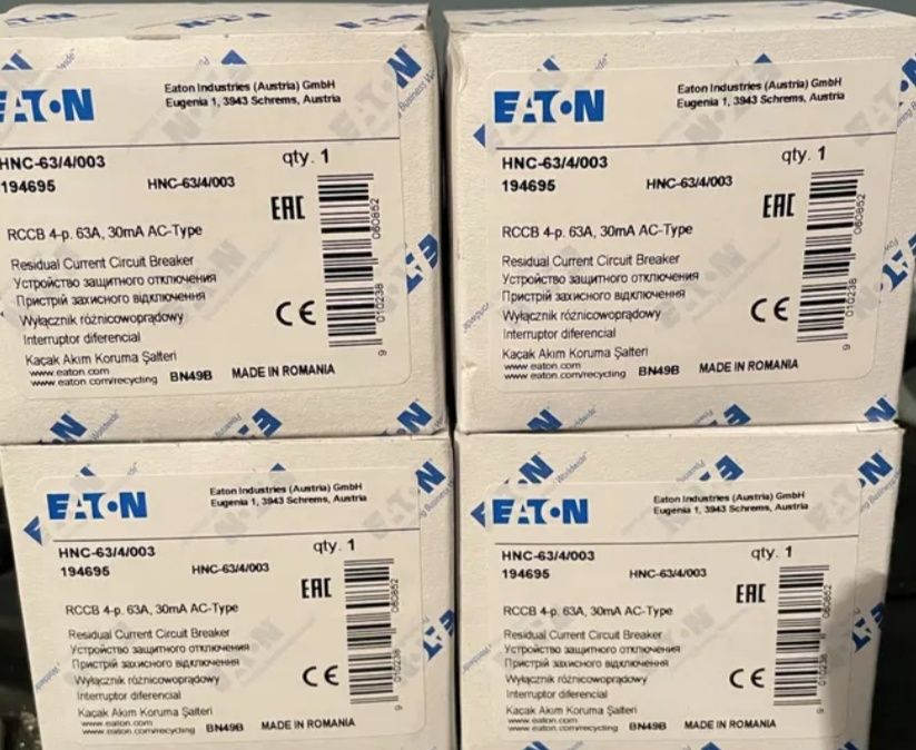 Wyłącznik różnicowo-prądowy 4p 63A 30mA typ AC