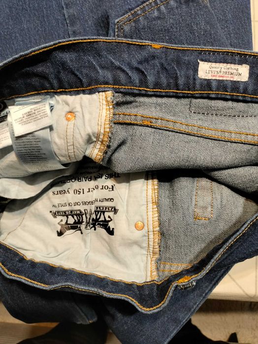 Levis 502 Taper Nowe spodnie jeansy W36 L32