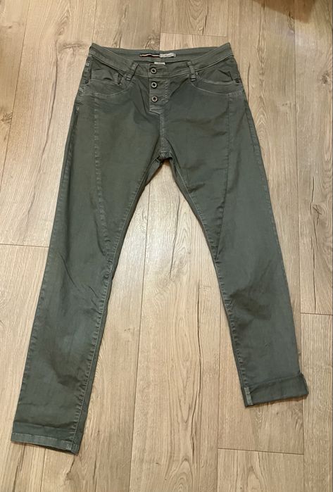 please made in italy spodnie damskie loose M