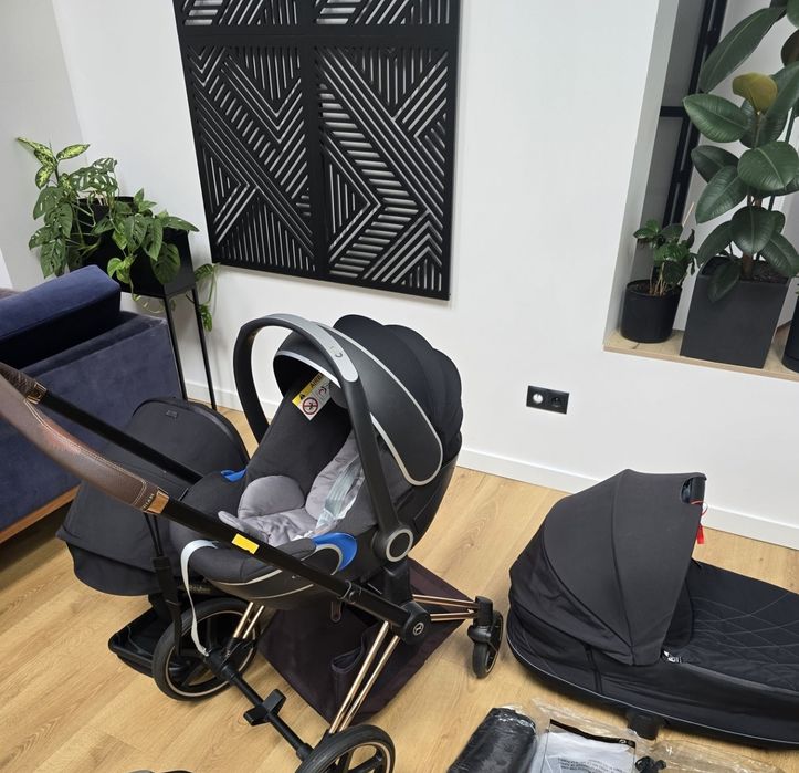 Wózek Cybex Priam 2.0 RoseGold zestaw