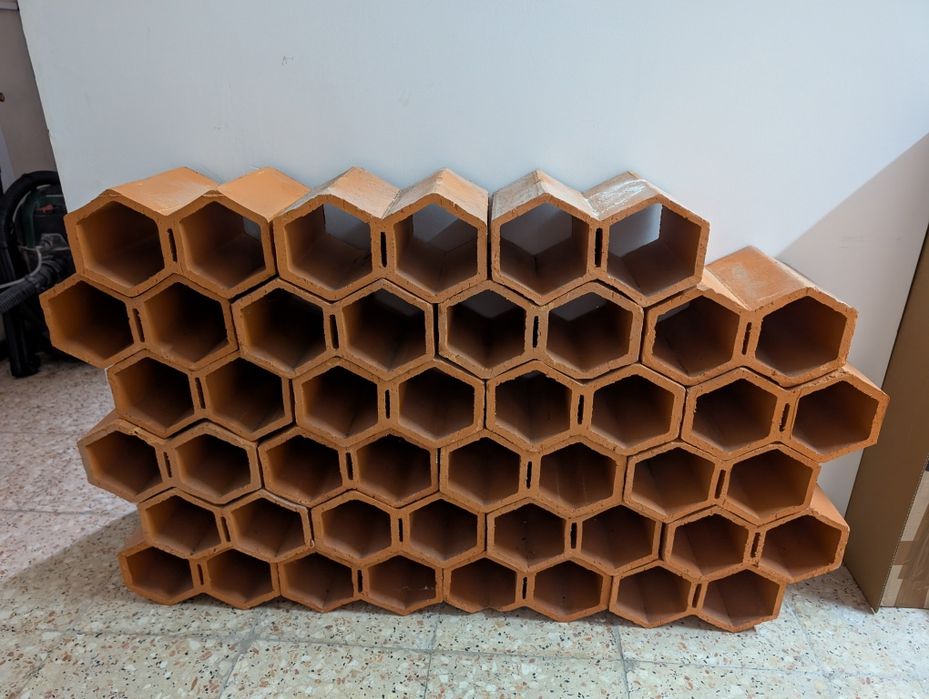 Garrafeira dupla de barro