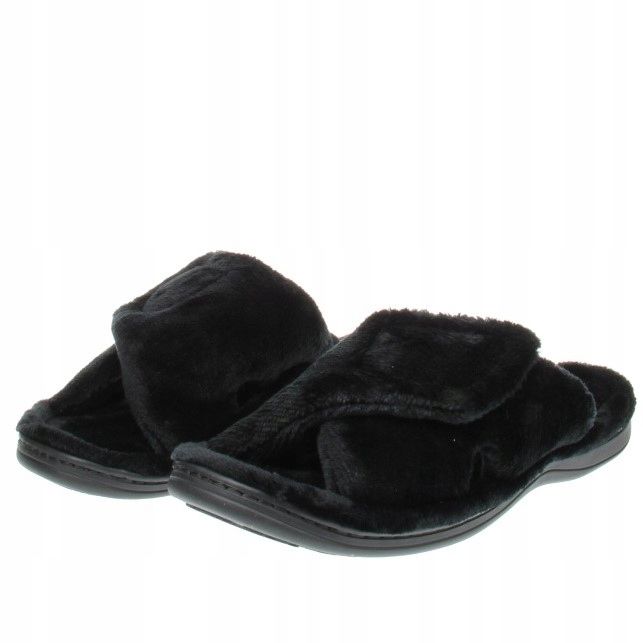 Damskie kapcie wsuwane czarne casual 36/37 mkp
